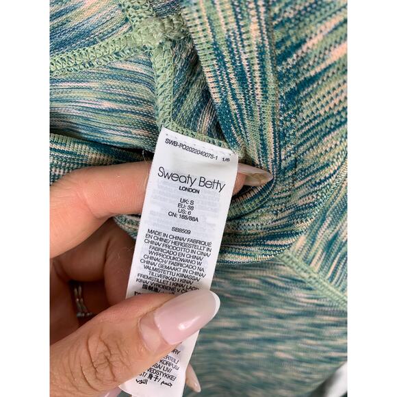 Sweaty Betty Women's Spacedye Hooded Base Layer Top Base Layer Size Small - Picture 6 of 8